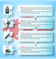 healthy food infographics vector image vector image