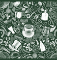 st patricks day seamless pattern hand vector image vector image