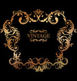vintage frame vector image