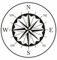 compass vector image