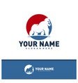 king kong logo design creative kong logo vector image