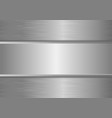 metallic background vector image