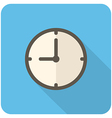 clock icon vector image vector image