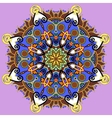 vintage circular pattern of arabesques vector image