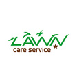 lawn care logo vector image