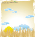 modern nature design layout vector image vector image