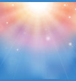 color cloudly on the sky background vector image vector image