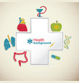 medical concept vector image