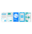 medical social media services medicine banner vector image