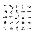simple icon working tools vector image