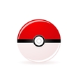 Pokeball Video Game Icons And Design Elements Vector Image