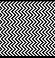 black and white chevron horizontal pattern vector image vector image