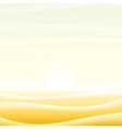 desert background vector image vector image