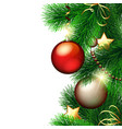 christmas background vector image