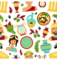 greece seamless pattern vector image