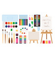 painter art tools vector image