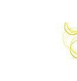 abstract circles and waves on white vector image vector image