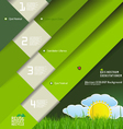 modern nature design template vector image vector image