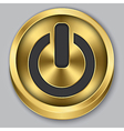 power button vector image