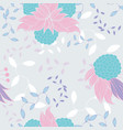 colorful floral pattern vector image