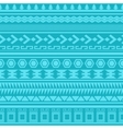 tribal striped seamless pattern vector image