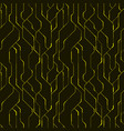 seamless technology pattern geometric techno vector image
