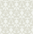 seamless floral wallpaper vector image