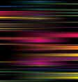 rainbow stripe ribbon vector image vector image