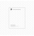 gray cross pattern geometric plus seamless vector image vector image