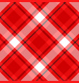 christmas themed plaid pattern background vector image vector image