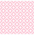 pink rhombus geometric seamless pattern vector image vector image