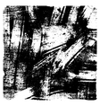 black and white grunge texture vector image