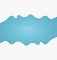 abstract of paper cut white clouds on gradient vector image vector image