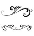 valentines day scroll vector image vector image