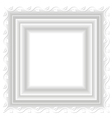 white frame vector image vector image