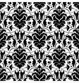 damask seamless pattern background elegant luxury vector image