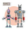 robots artificial intelligence image vector image