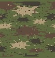 digital camouflage pattern design element vector image