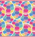 cute multicolor seamless pattern of stylized vector image vector image