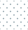 seamless pattern of snowflakes vector image