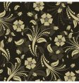 floral background vector image