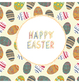 easter greeting card vector image vector image