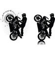 motor cross vector image vector image