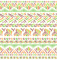 tribal ethnic seamless pattern vector image