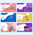 school subjects education and knowledge banners vector image