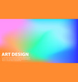 set gradient abstract background with liquid vector image vector image