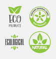 health and beauty care logos or labels vector image