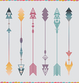 Art arrows collection Royalty Free Vector Image