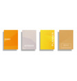 minimal abstract cover notebook design vector image