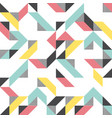 modern background with triangles and lines vector image vector image